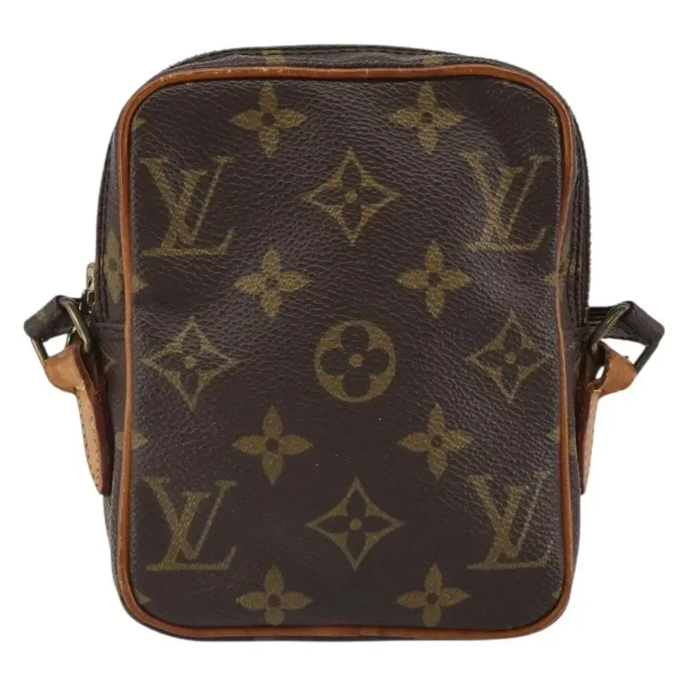 Louis Vuitton Monogram Mini Danube Shoulder Bag Brown